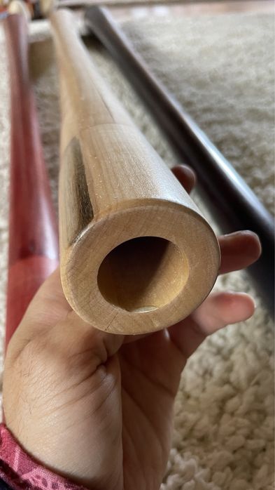 Диджериду из бука ноты Ре, Ре#, Ми (видео обзор)