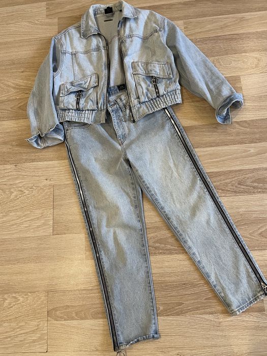 Костюм armani exchange zara джинсы