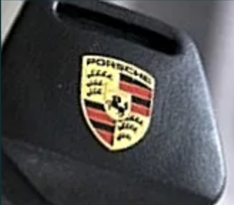 Herb metalowy na kluczyk Porsche
