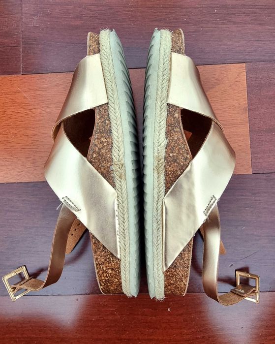 Sandálias em tom acobreado Seaside, tamanho 37