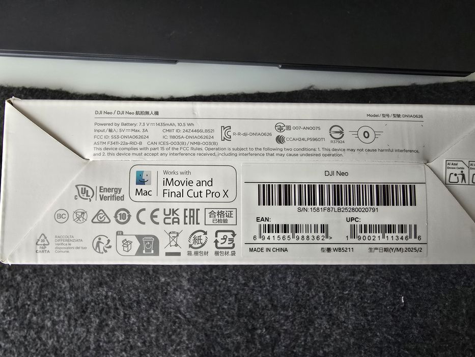 Drone Dji neo com pouco uso