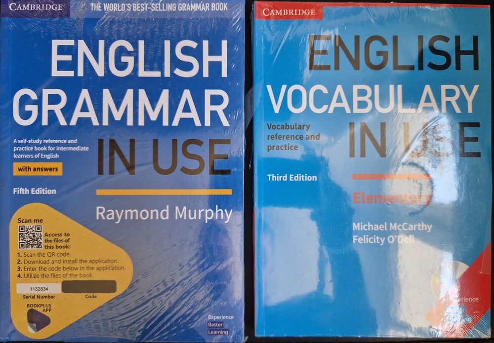 NOWY Zestaw: English Grammar in Use + English Vocabulary in Use Elementary