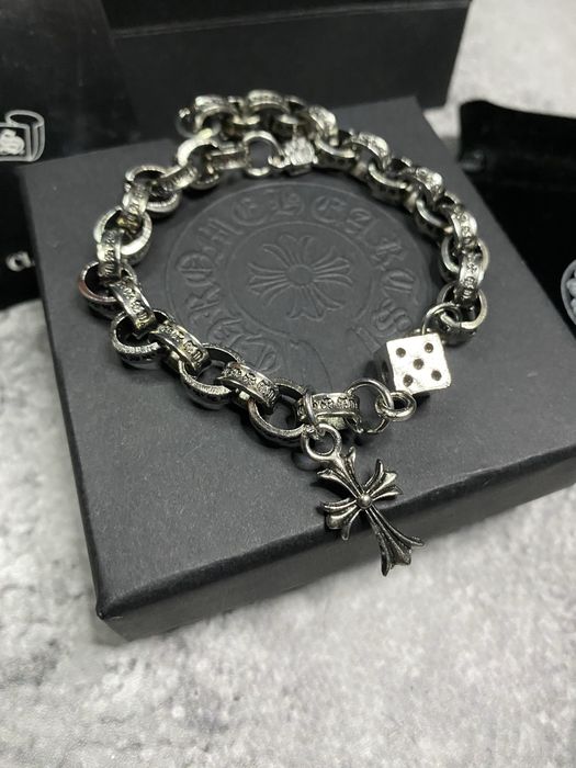 Браслет Chrome Hearts Dice з пакуванням