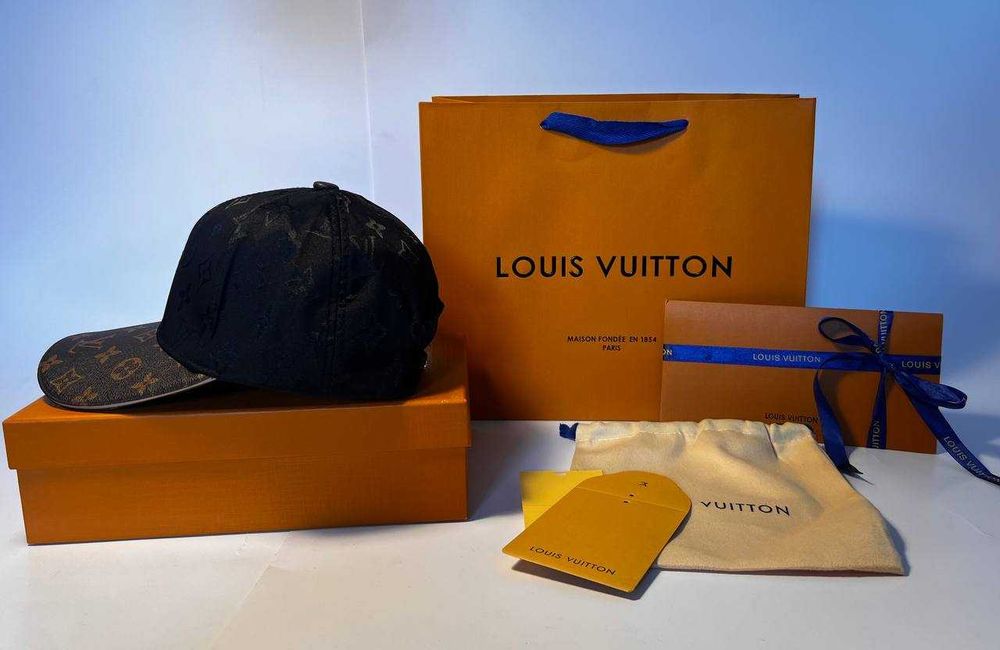 Louis Vuitton Męska damska czapka z daszkiem bejsbolówka, Francja