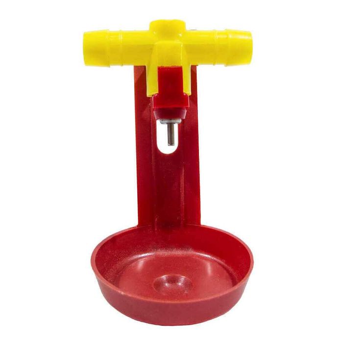 Поїлка з краплевловлювачем під круглу трубу 25 мм для птахів Модуль