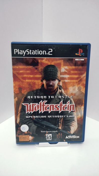 Wolfenstein operation resurrection  PS2 Playstation 2