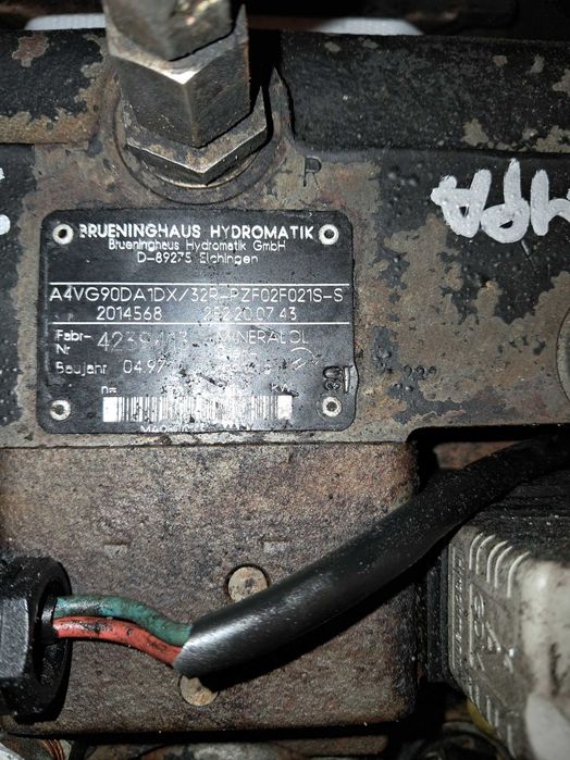 Pompa A4VG Hydromotor Pompa jazdy A4VG Hydromatic A4VG90DA1DX