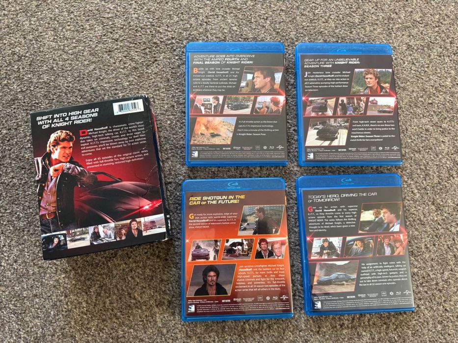 Knight Rider Nieustraszony Blu-ray Mill Creek Entertainment Hasselhoff