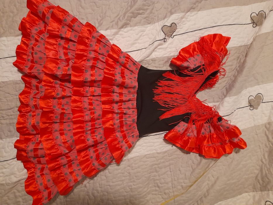 Strój karnawałowy: Hiszpanka, flamenco