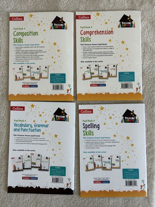 Collins treasure house spelling / grammar