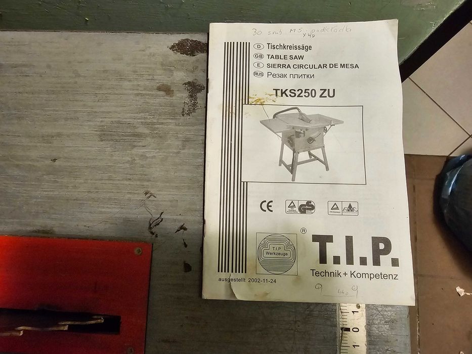 Piła stołowa TIP TKS250 ZU