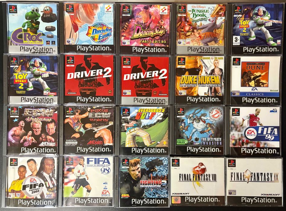 JOGOS PLAYSTATION 1 / PS1 (COMPLETOS) || Ler Descrição↓