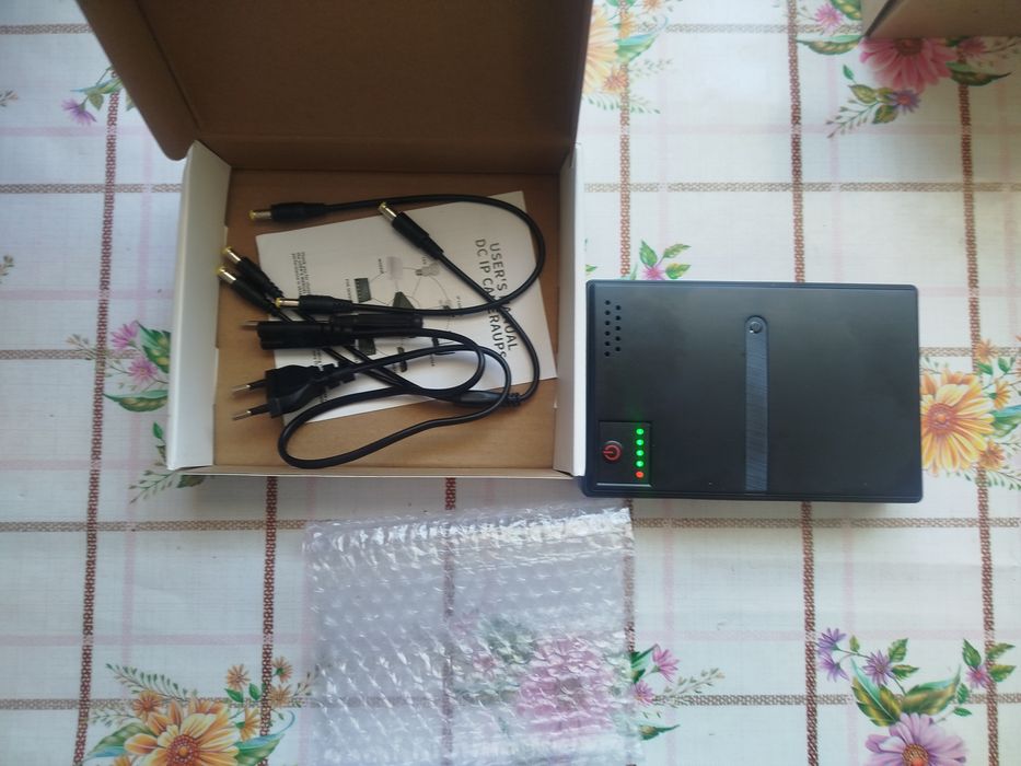З АКБ! Міні ДБЖ, mini UPS 12000 мАh DC1018L для роутера та оптики! 7-9 год роботи!