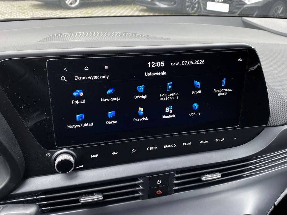 Hyundai i20 Kamera / Czujniki / Hyundai Margo