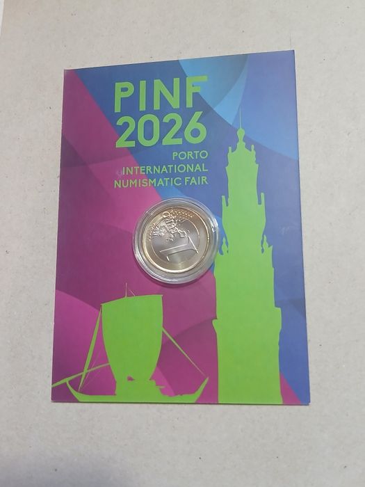 Moeda comemorativa Pinf 2026