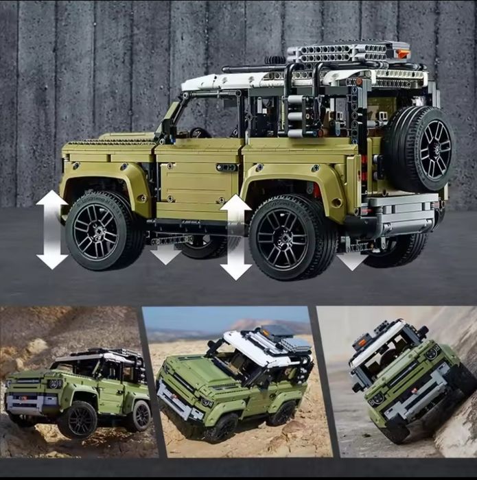 technic land rover defender 2573 деталі (42110)