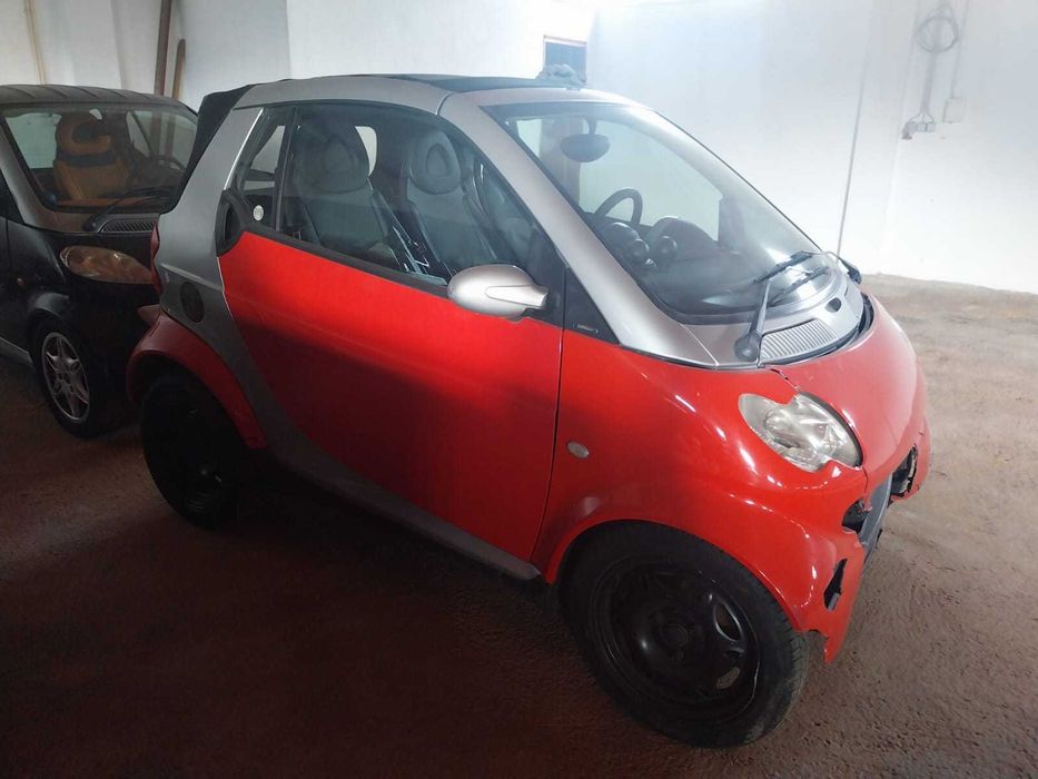 Smart Fortwo Cabrio 699 Gasolina Ano 2004 para peças