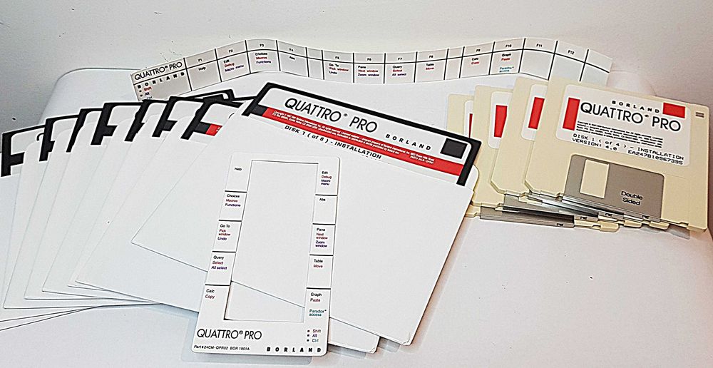 Quattro Pro 4.0 BORLAND