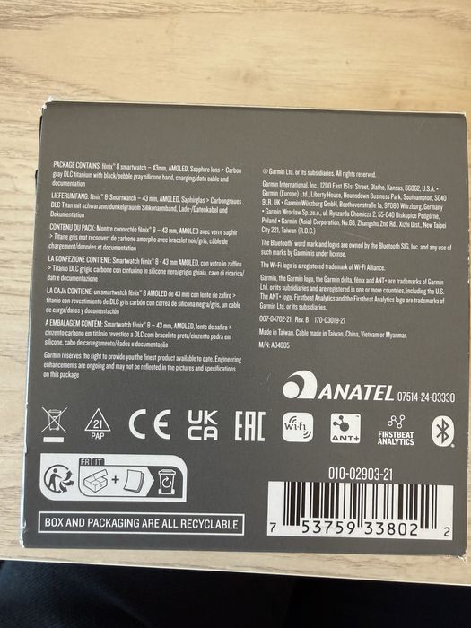 Garmin Fenix 8 43mm Amoled