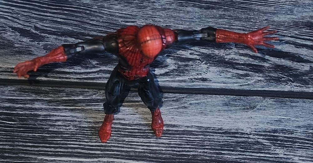Marvel Legends 2002 Spider-Man super poseable, редкий, состояние б/у