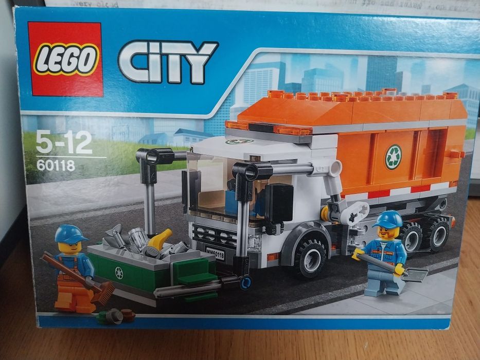 Lego śmieciarka 60118