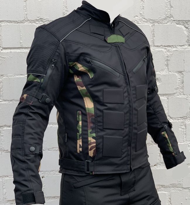 Ładny model Kurtki tekstylnej Motocyklowej Ochraniacze Podpinka Duże