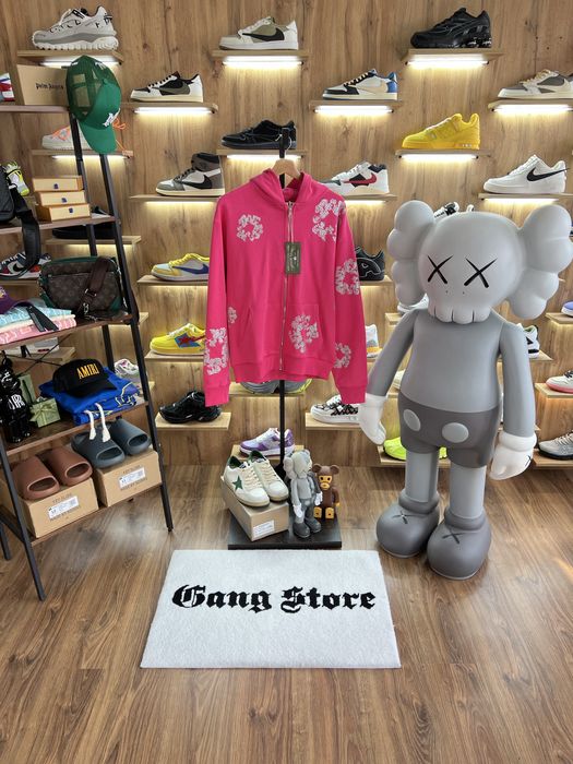 Зіп Худі Denim Tears Pink Zip Up Corteiz  Bape