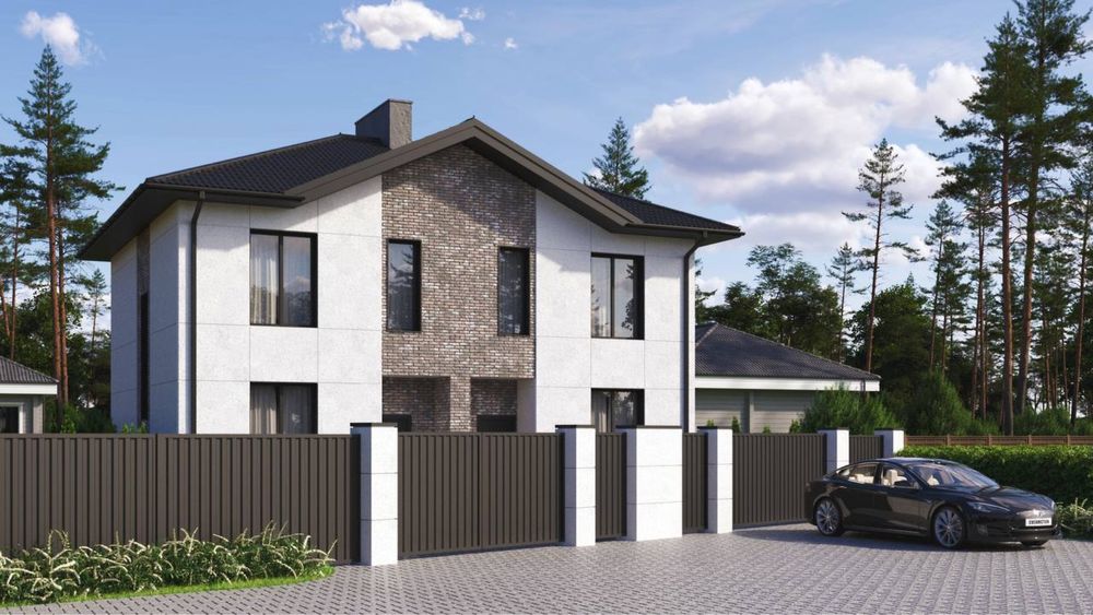 Цегляний Дуплекс в Топ локації поруч з парком