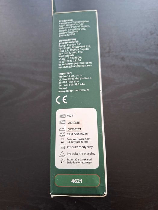 Pas magnetyczny z turmalinem