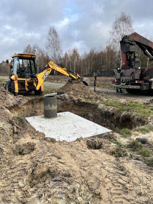 Roboty ziemne, usługi koparko-ładowarką,koparką,wywrotka,wykopy,ziemia