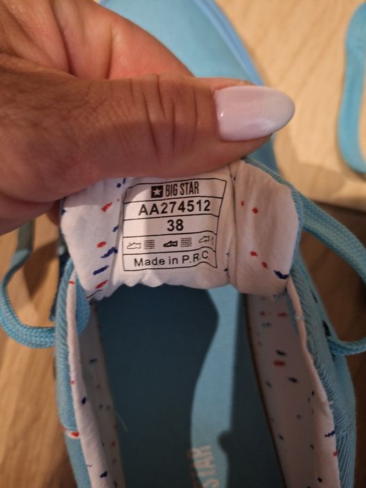 Trampki damskie r.38