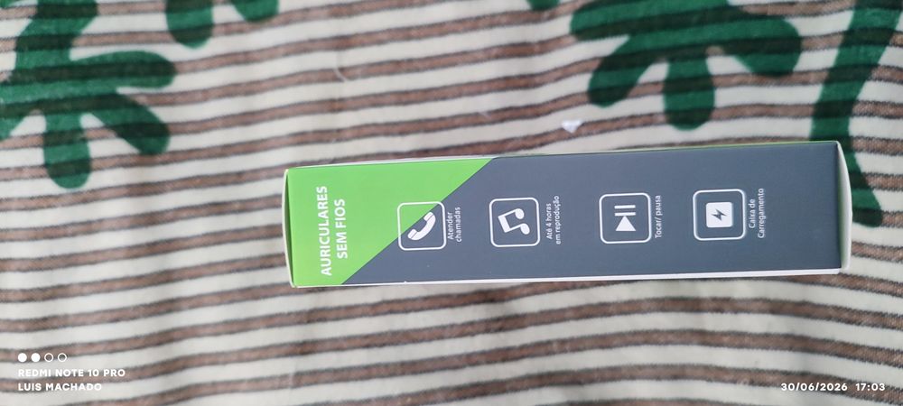 Auriculares wireless novos