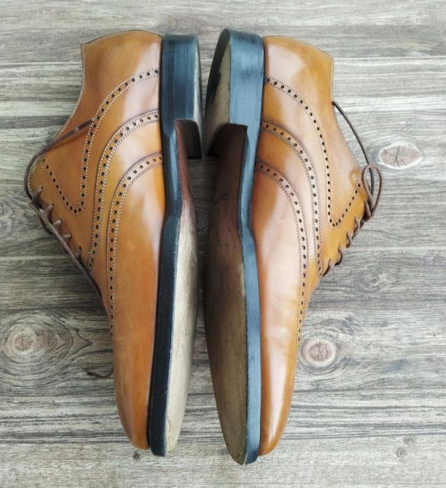 Броги оксфорды Kiton Napoli. Размер 42.