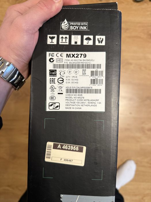 Monitor 27" ASUS MX279H IPS | Full HD | Designo | Głośniki B&O