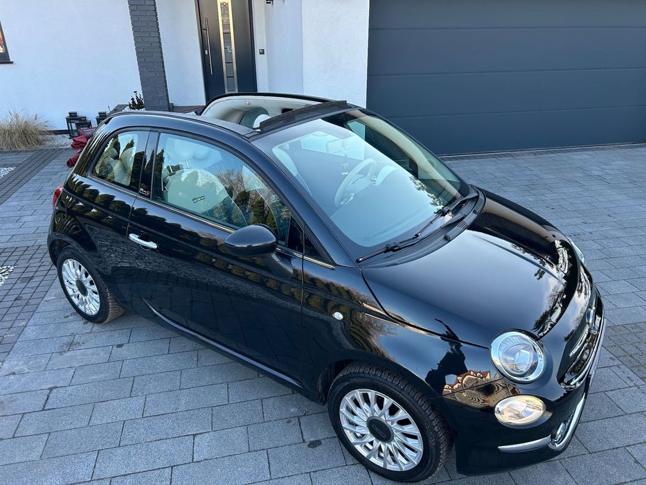 Fiat 500 Fiat 500 Cabrio 1.2 benzyna **Klimatyzacja** Zarejestrowany