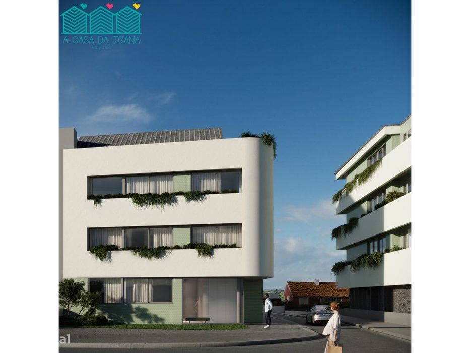 Apartamento T2 com lugares de garagem em São Bernardo