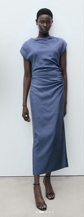 Сукня Mango Draped Straight Dress, нова з бірками, розмір S