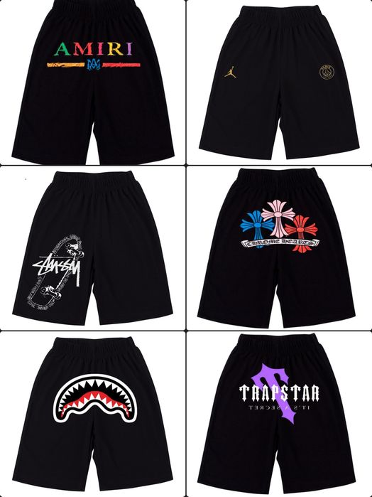 БЕЗ ПЕРЕДОПЛАТ ‼️ Шорти Bape , Jordan PSG , Chrome Hearts , Trapstar..