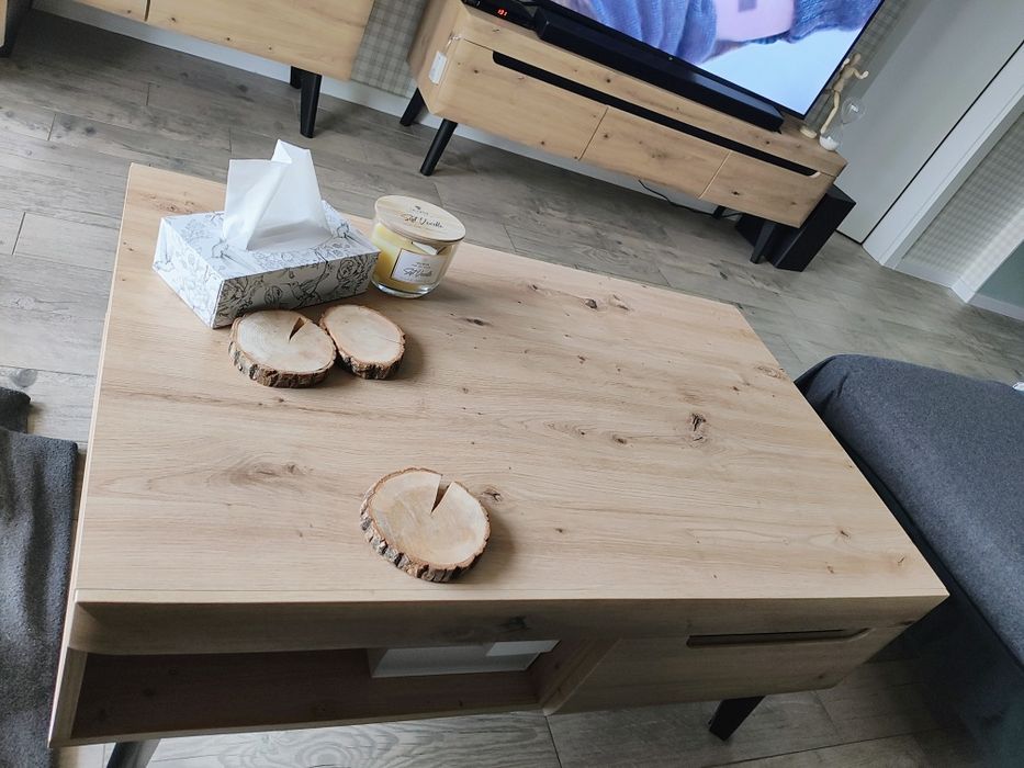 Stolik kawowy dąb arsitan.