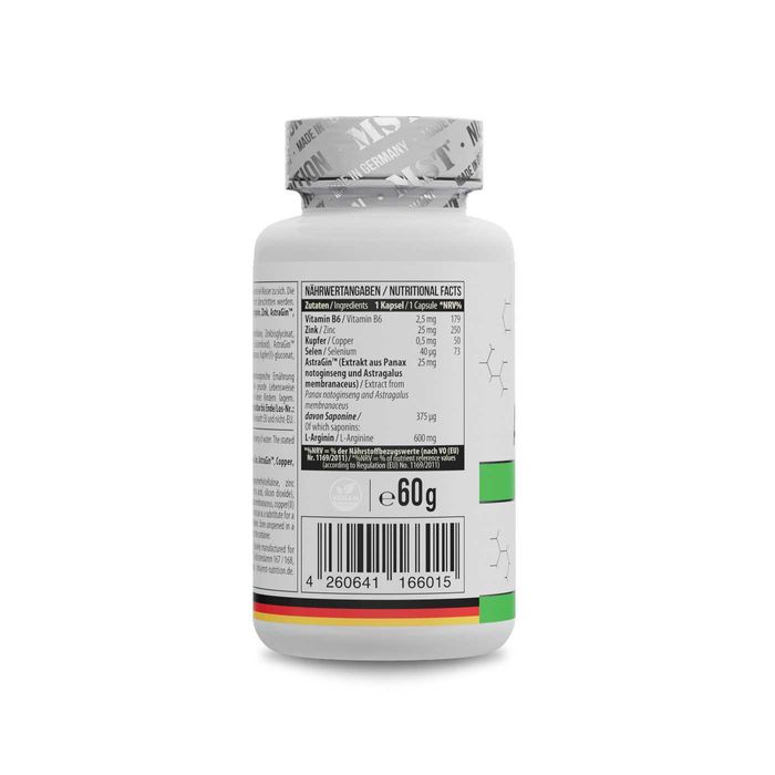 L-аргинин цинк AstraGin MST ArgiZinc Forte 60 caps