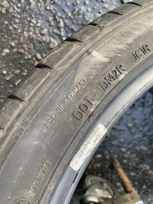 Шини  235/40 R18 пара Dunlop  літо 2024р 6,6мм