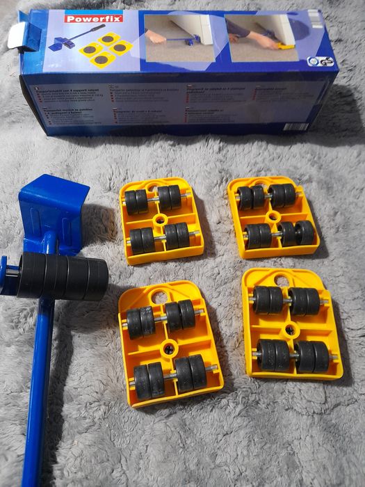 Rolki transportowe Powerfix