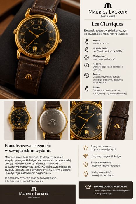 Maurice Lacroix Les Classiques 92124