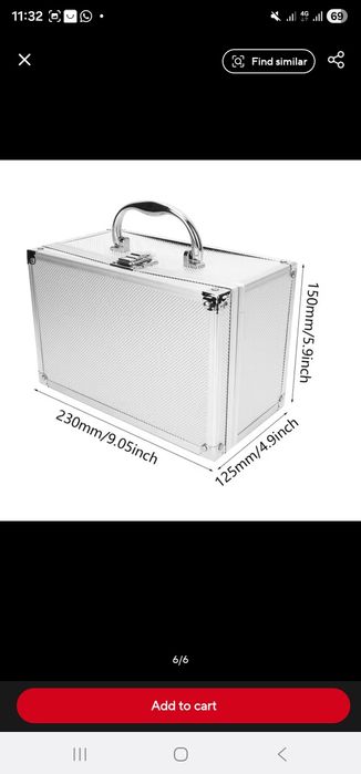 Алюмінієвий бокс для інструментів