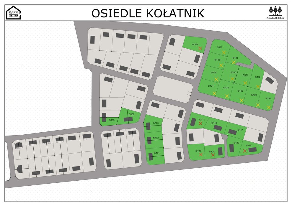 Ostatnie działki budowlane w Kołatniku - 1000 m² - pełne uzbrojenie - Widok 4
