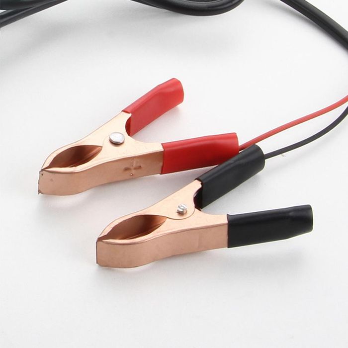 Адаптер 4 USB от АКБ 8В, 12В, 24В с защитой, крокодилы