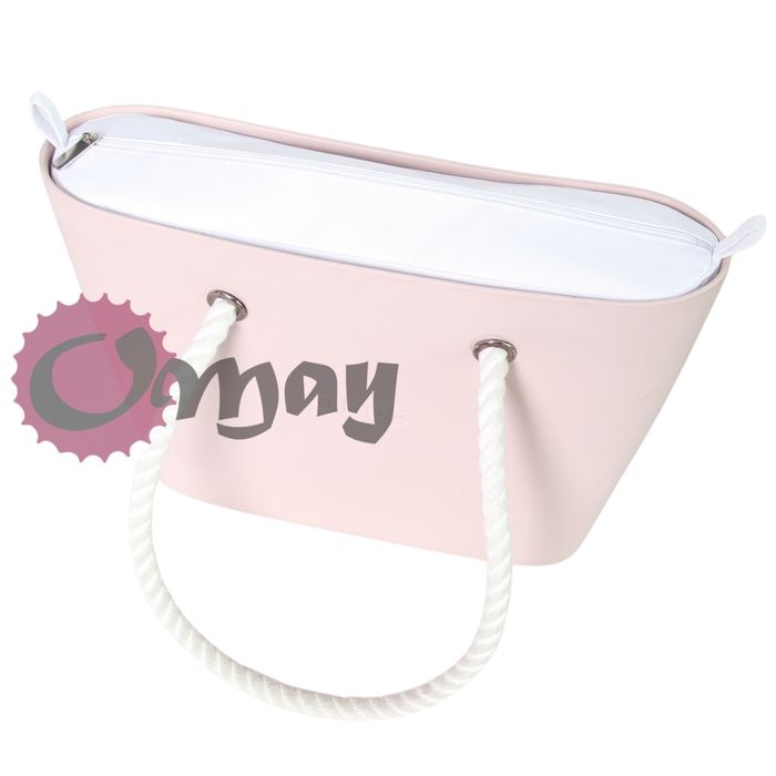 Biały organizer do OBAG URBAN +OPASKA biel 2 kieszenie wkład VIP OMAY