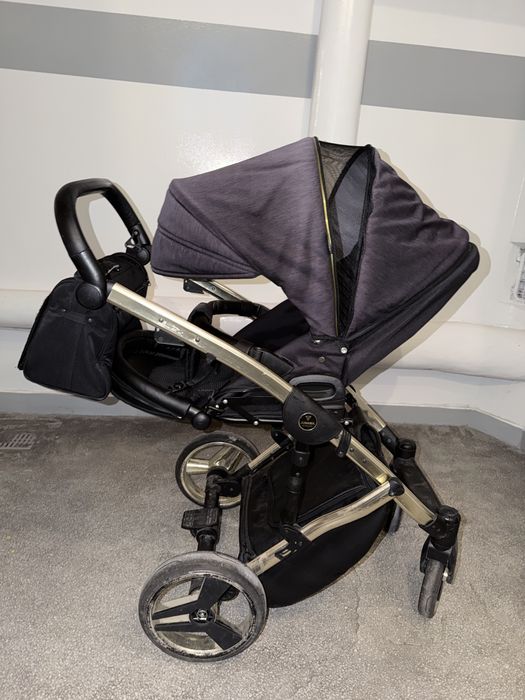 wózek dziecięcy 3w1 JUNAMA DIAMOND S-LINE V3 plus gratisy