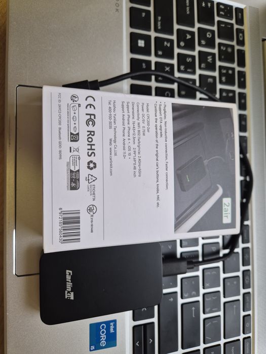 Carlinkit 5 2air бездротовий Android Auto і Apple Carplay