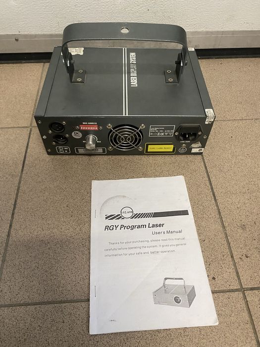 RGBY laser 100w dmx